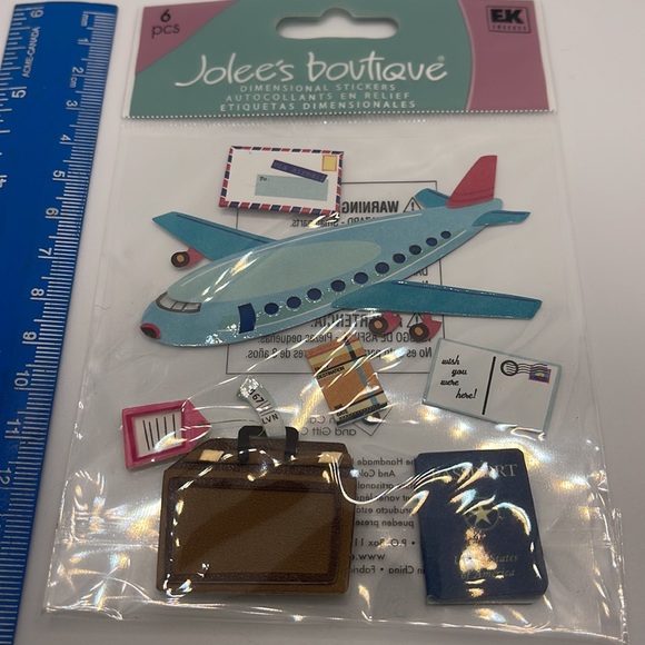 ⭐️ 10-4-10 Stickers - Airplane Travel - Picture 2 of 7
